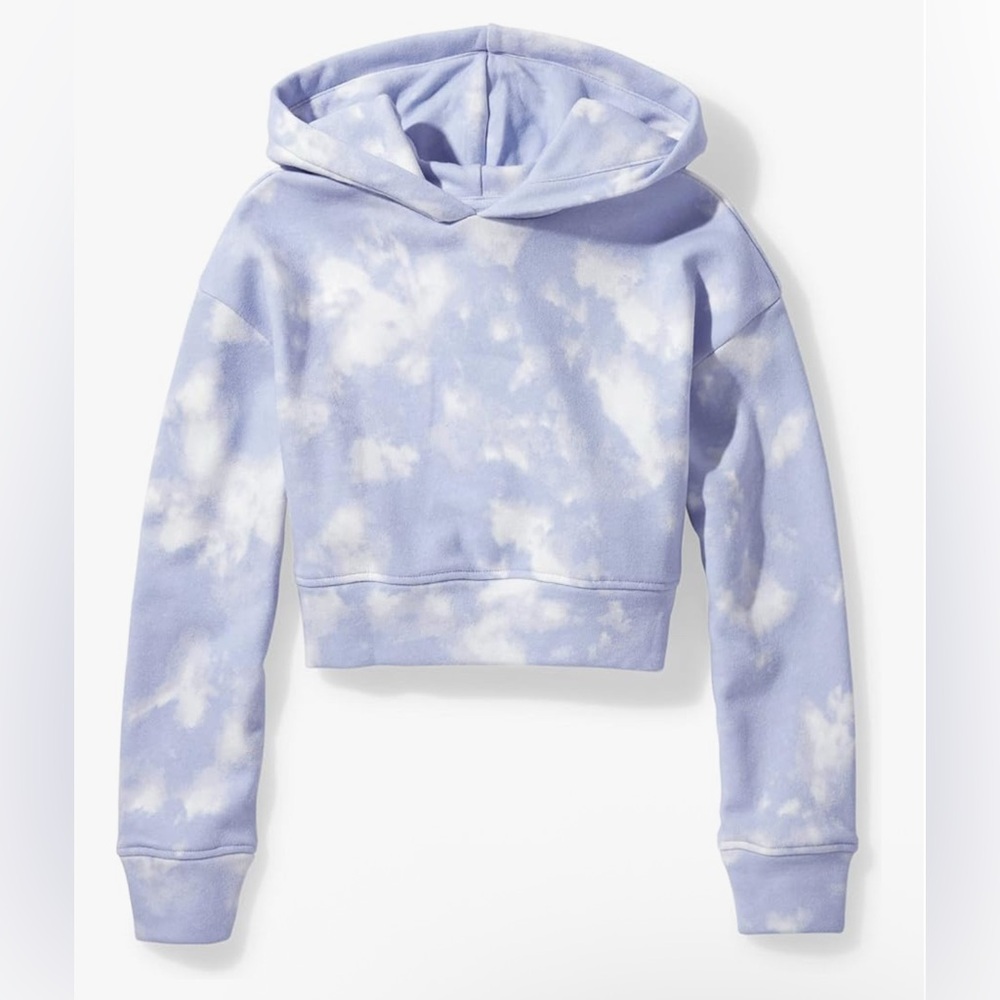 Sugar & Jade Girls' Teen Long Sleeve Cropped Pull Over Hoodie